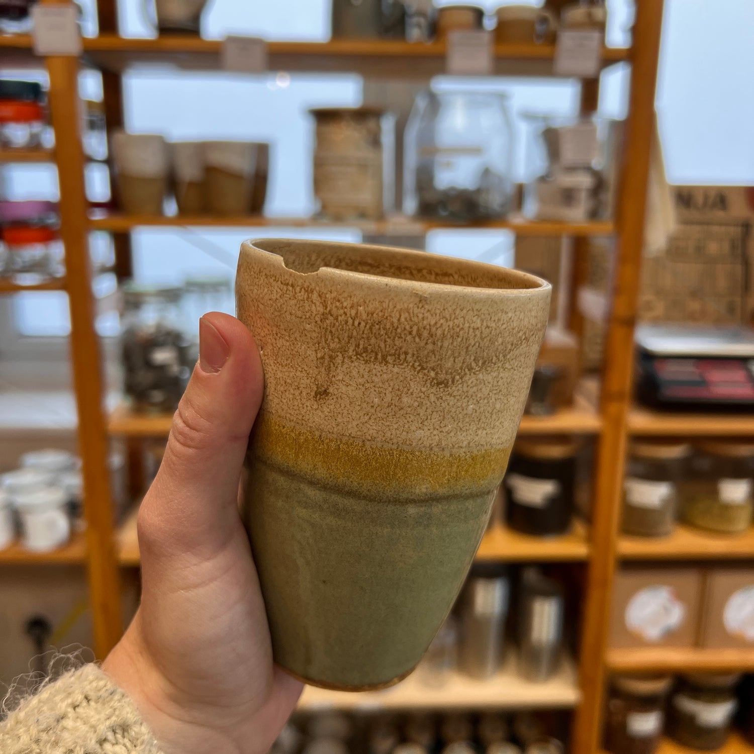 Charlotte Manser Latte Mug (Chipped)