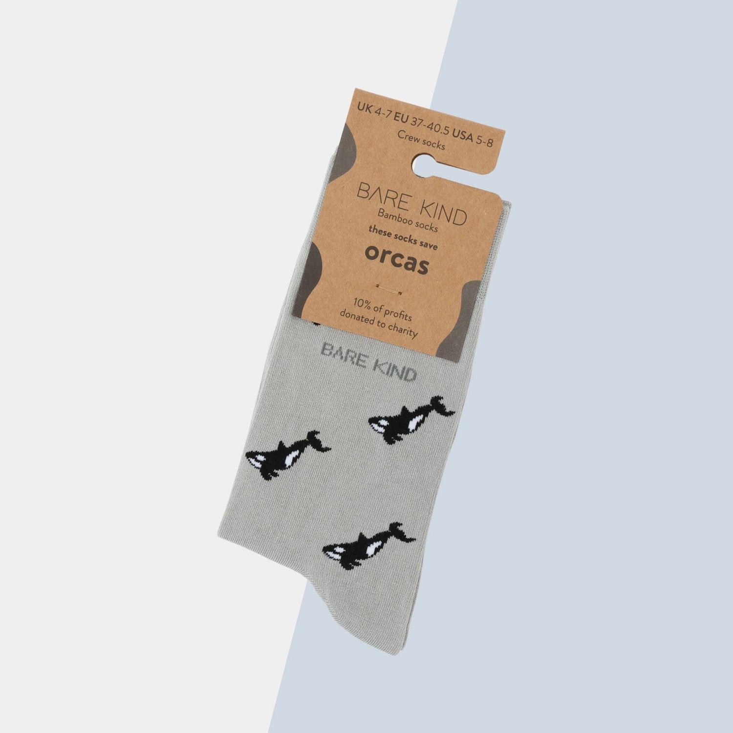 Small Motif Orca Socks