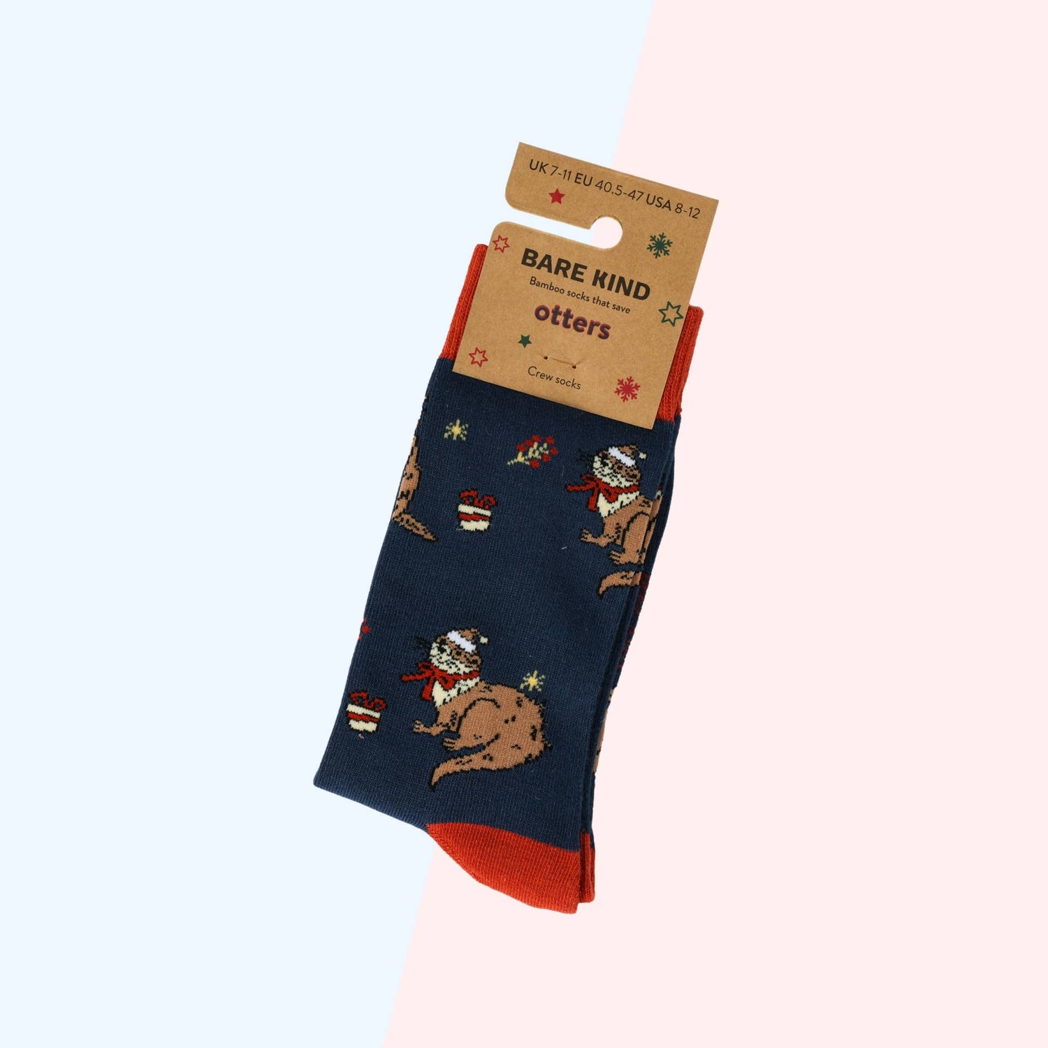 Christmas Otter Socks
