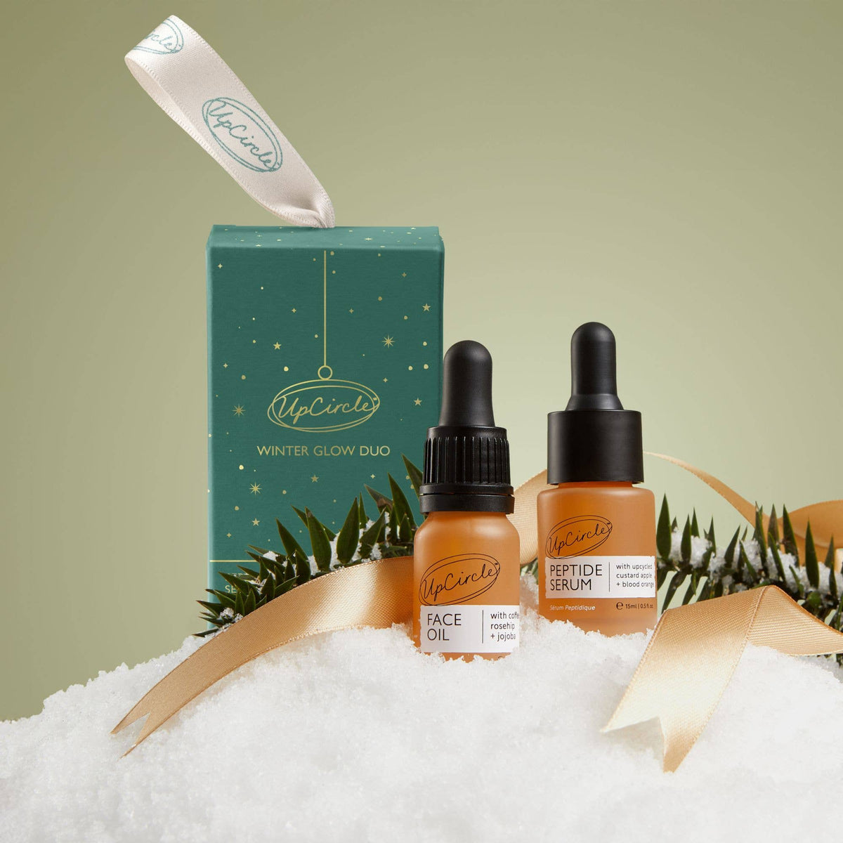 'Winter Glow Duo' Natural Vegan Gift Set by UpCircle