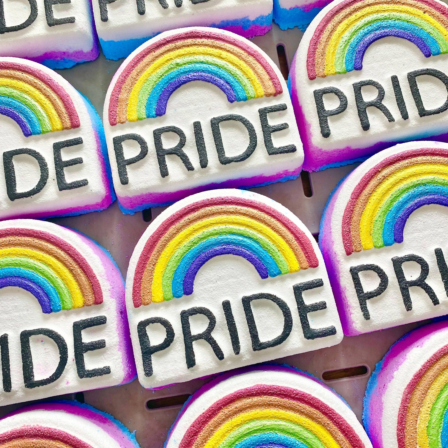 Jumbo Pride Rainbow Bath Bomb