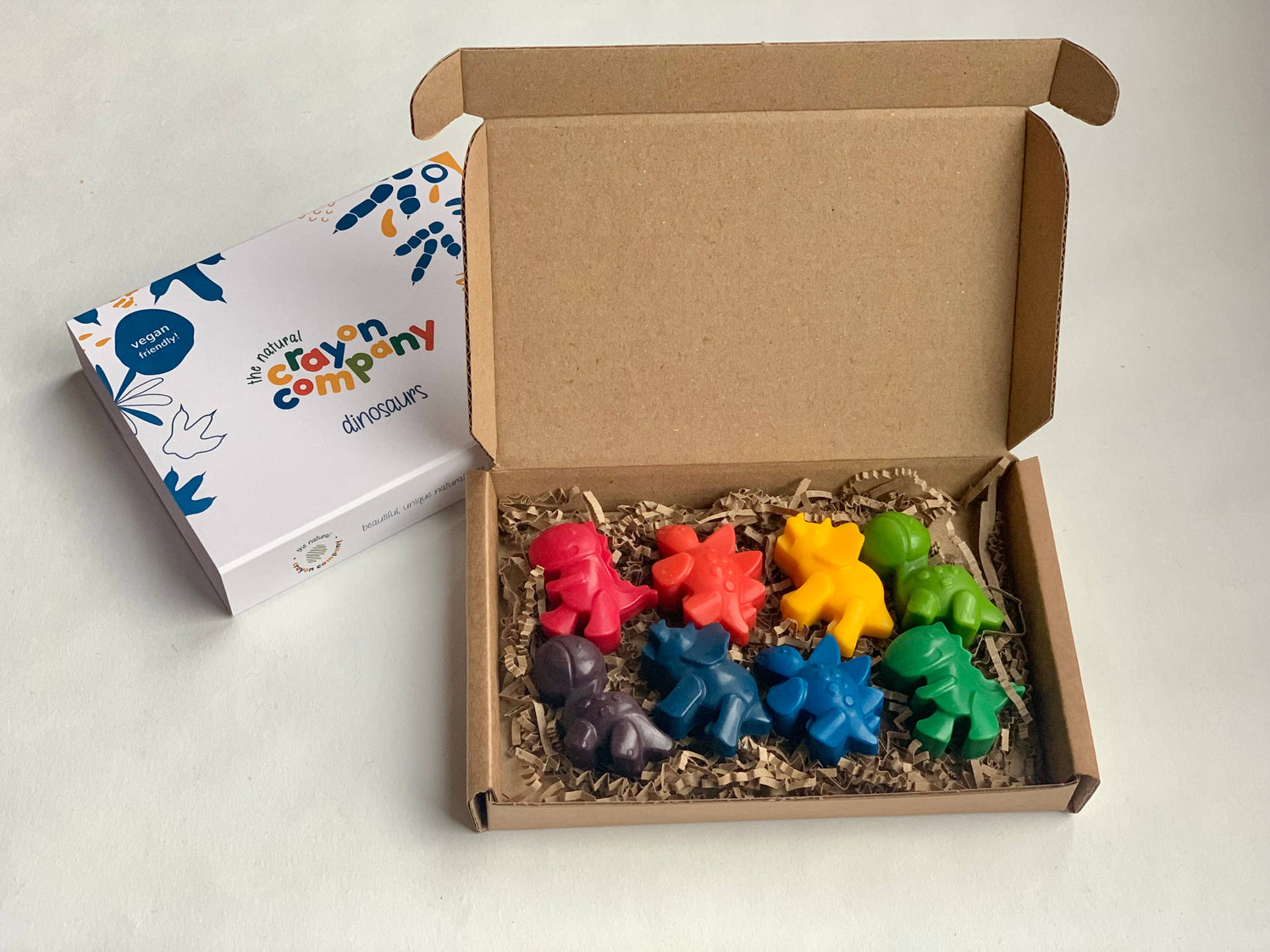 Dinosaur Vegan Crayons