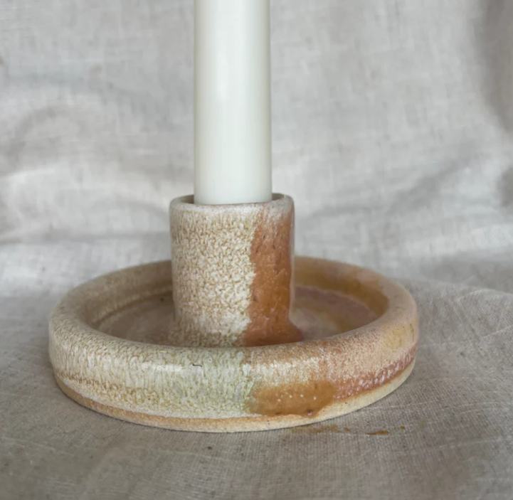 Ceramic Candlestick Holder