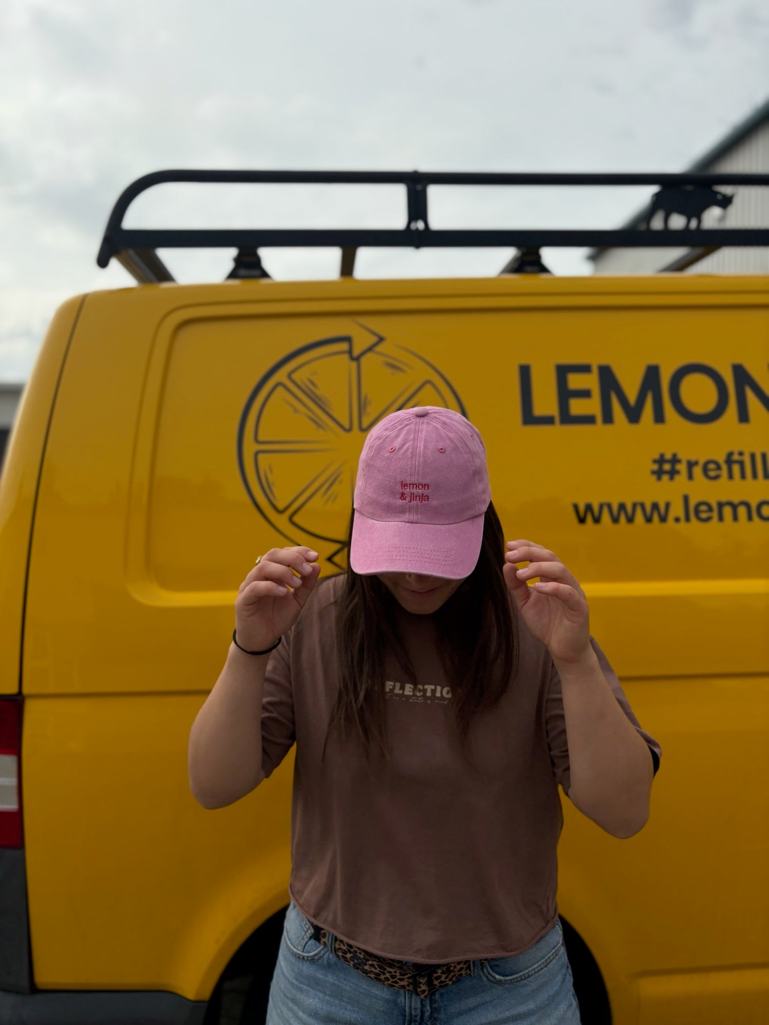 ‘lemon and jinja’ Vintage Style Cap