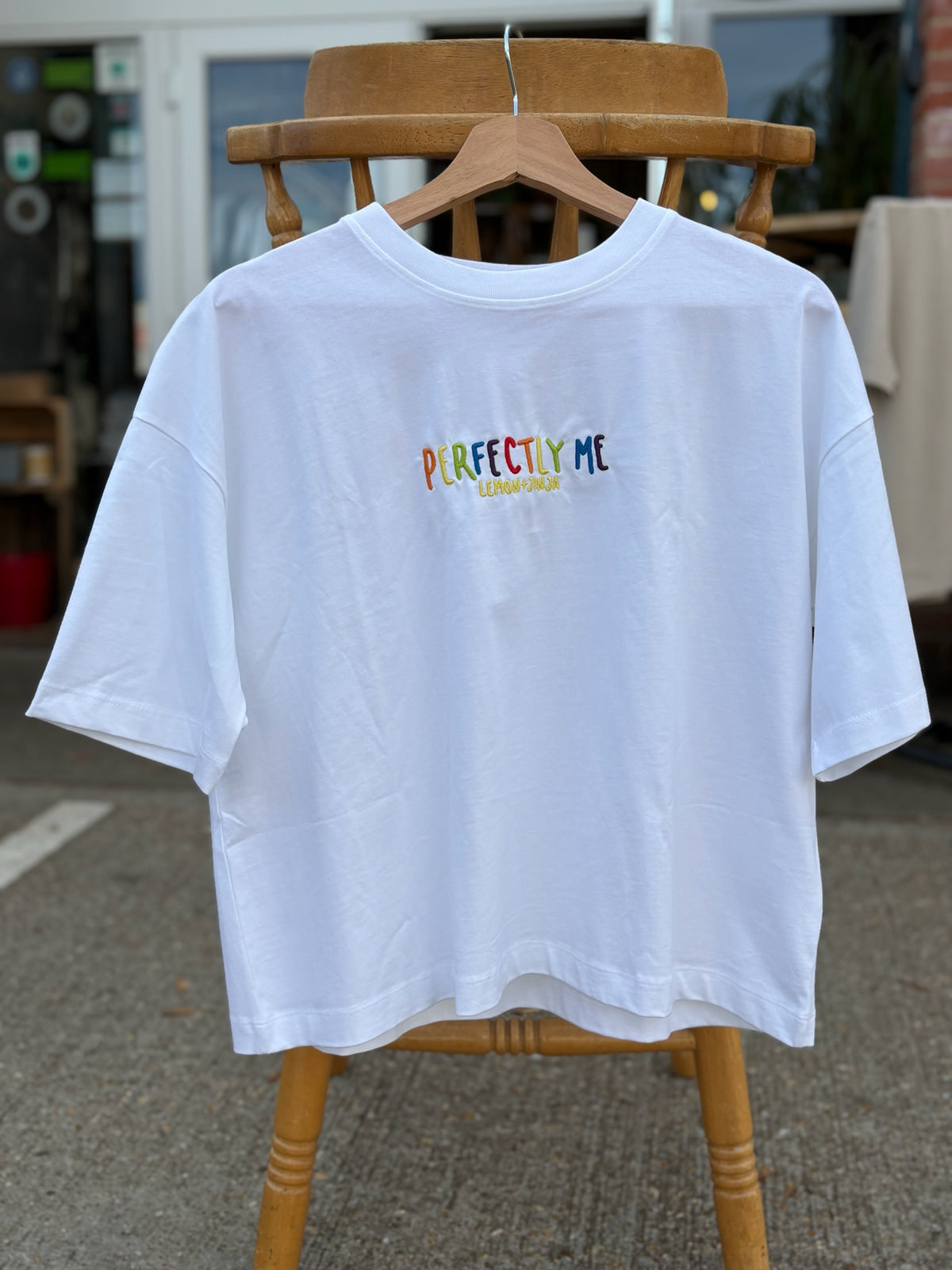 PERFECTLY ME Embroidered T-Shirt