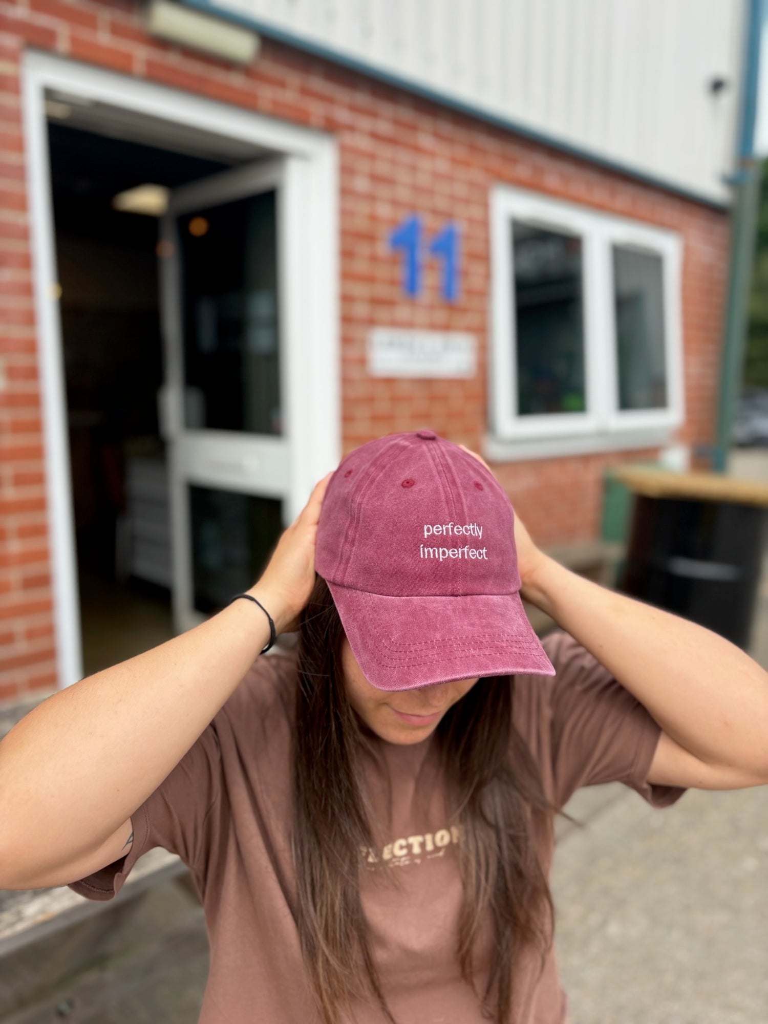 Perfectly Imperfect Vintage Style Cap