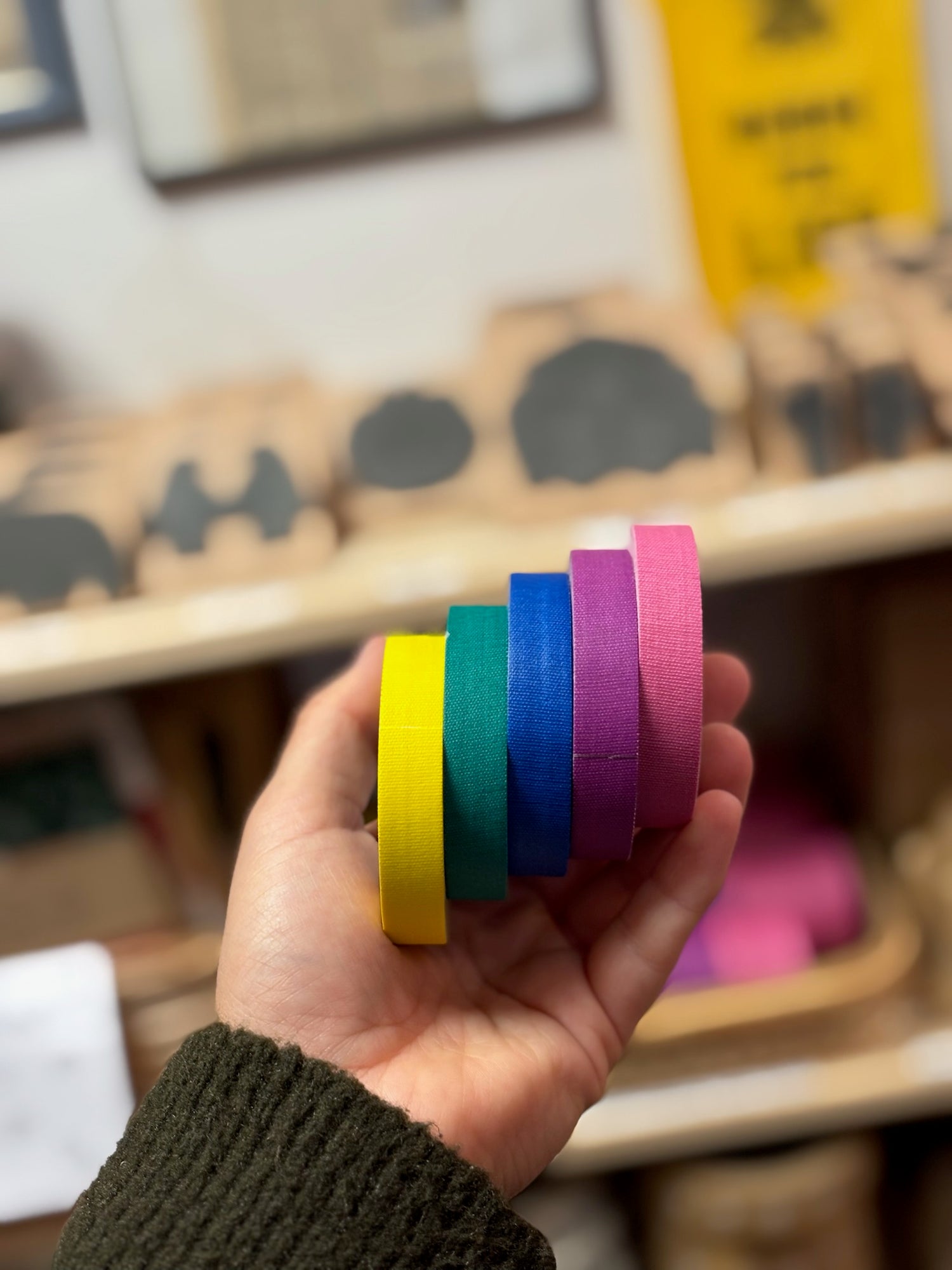Colourful Natural Cotton Cloth Masking Tape