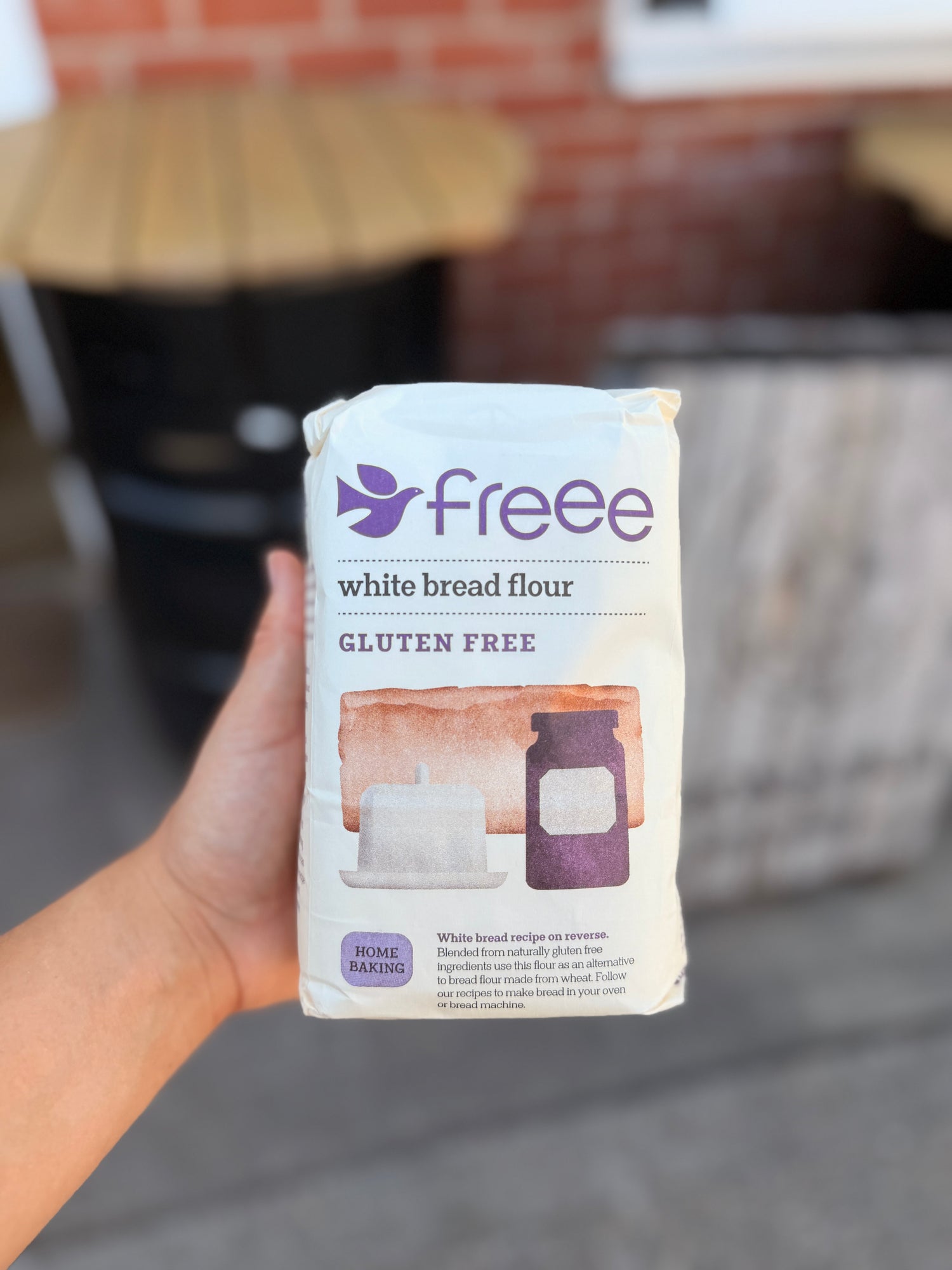 Gluten Free White Bread Flour 1kg Paper Bags