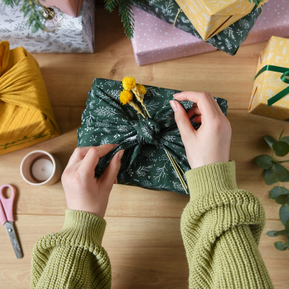 Reusable Fabric Gift Wraps