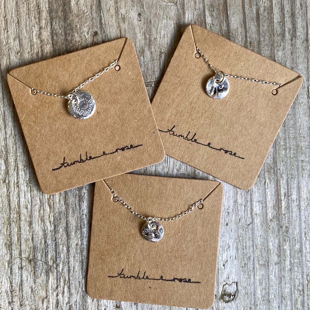 Recycled Silver Necklaces