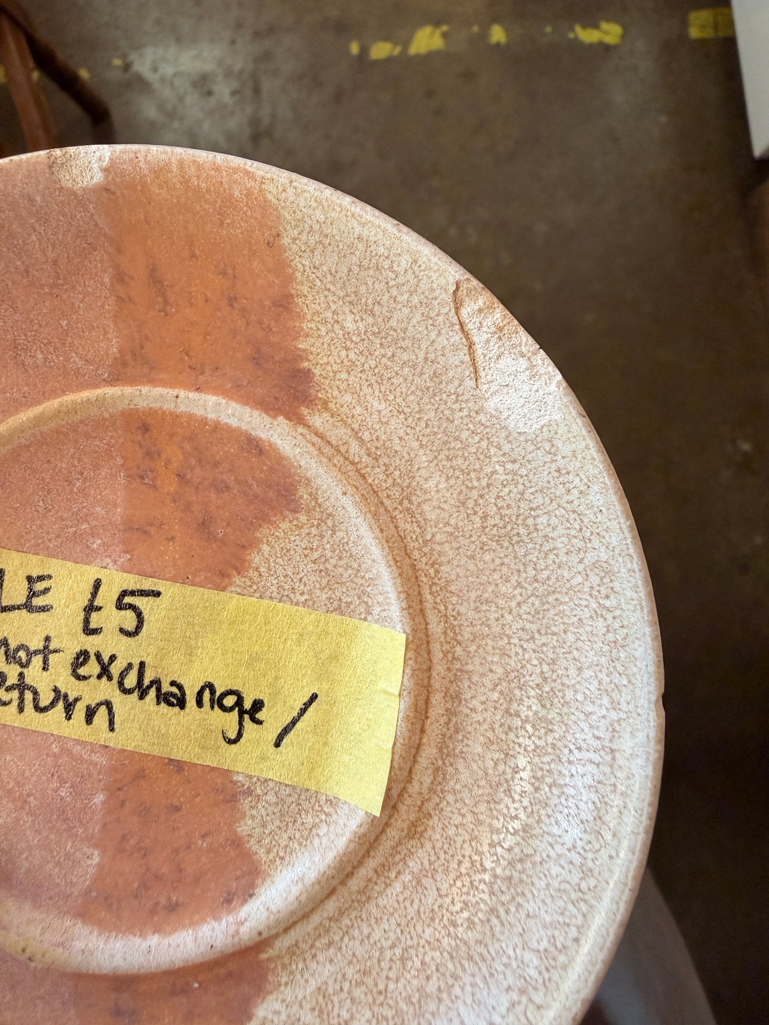 Charlotte Manser Tea Saucer Plate (Chipped)
