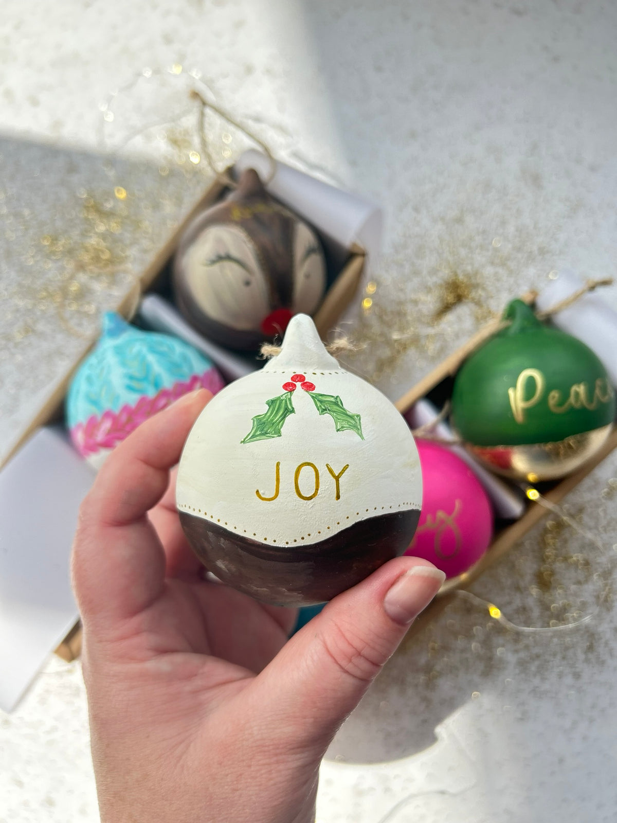 Christmas Baubles Workshop with Alison Jane