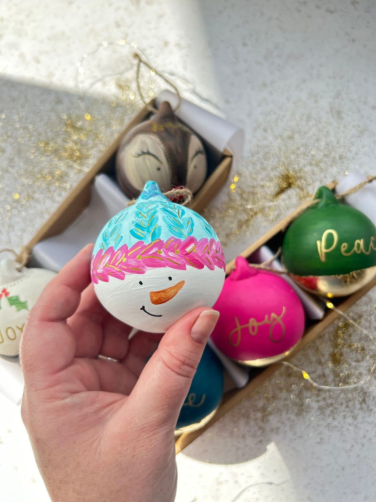 Christmas Baubles Workshop with Alison Jane