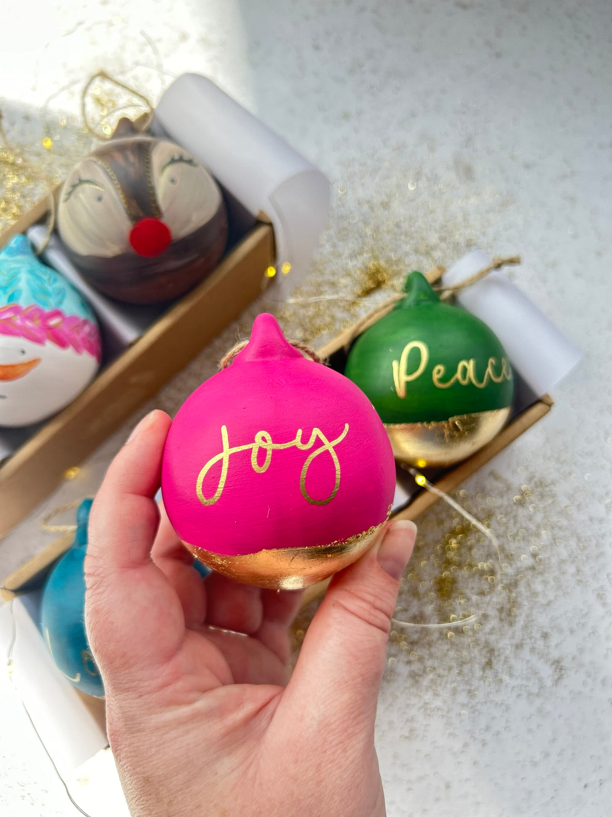 Christmas Baubles Workshop with Alison Jane