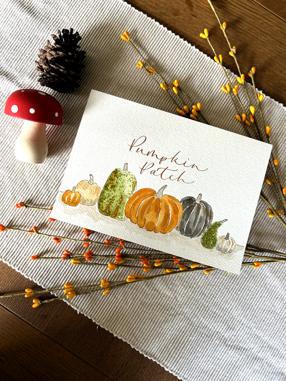 Autumnal Watercolour Workshop with Alison Jane