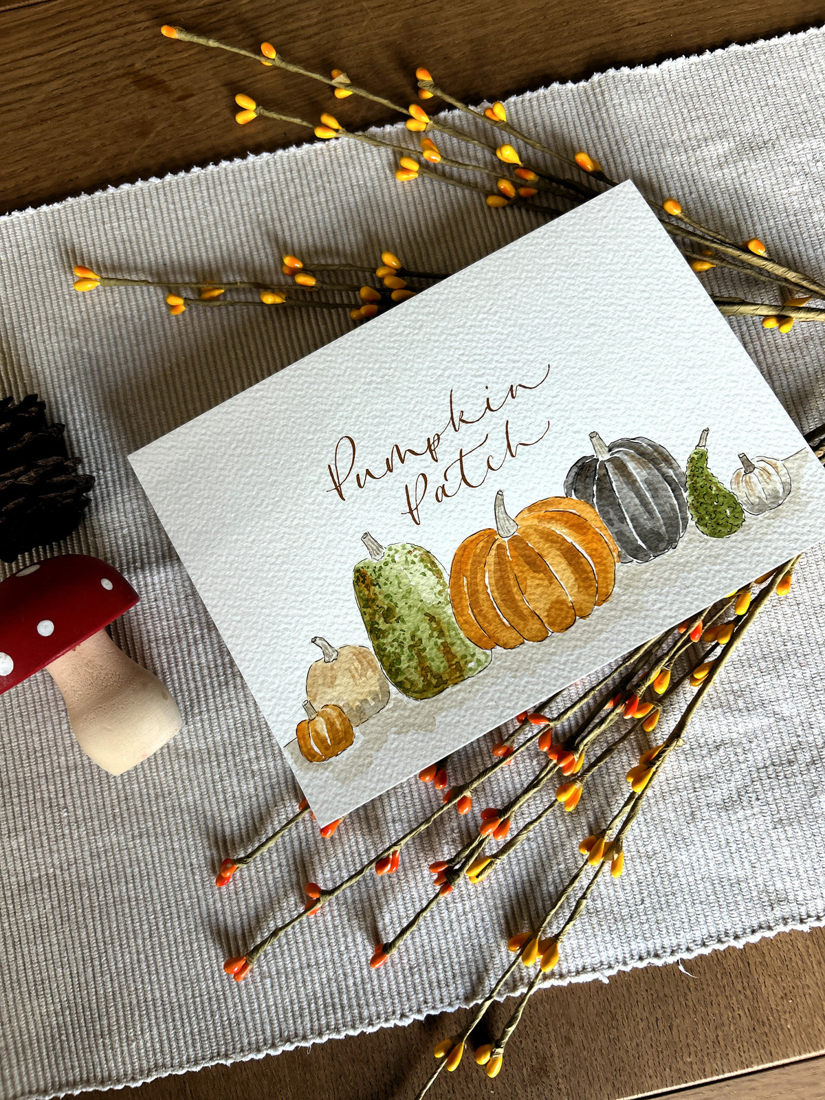 Autumnal Watercolour Workshop with Alison Jane