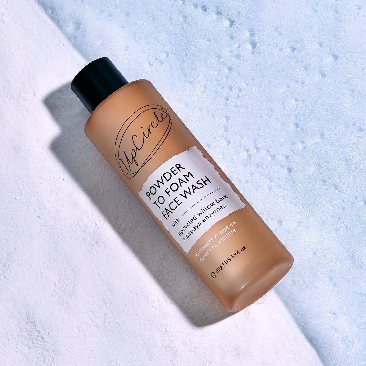 Powder to Foam Face Wash with Willow Bark + Papaya Enzymes