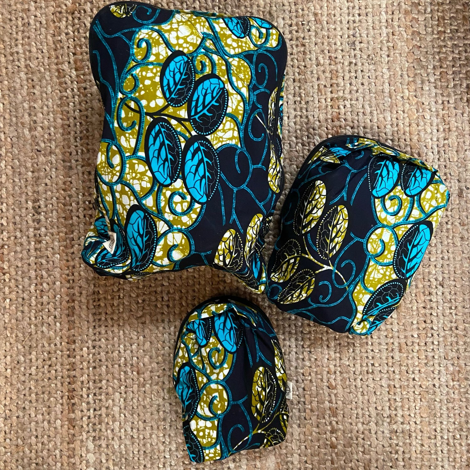 Kitenge Packing Bags