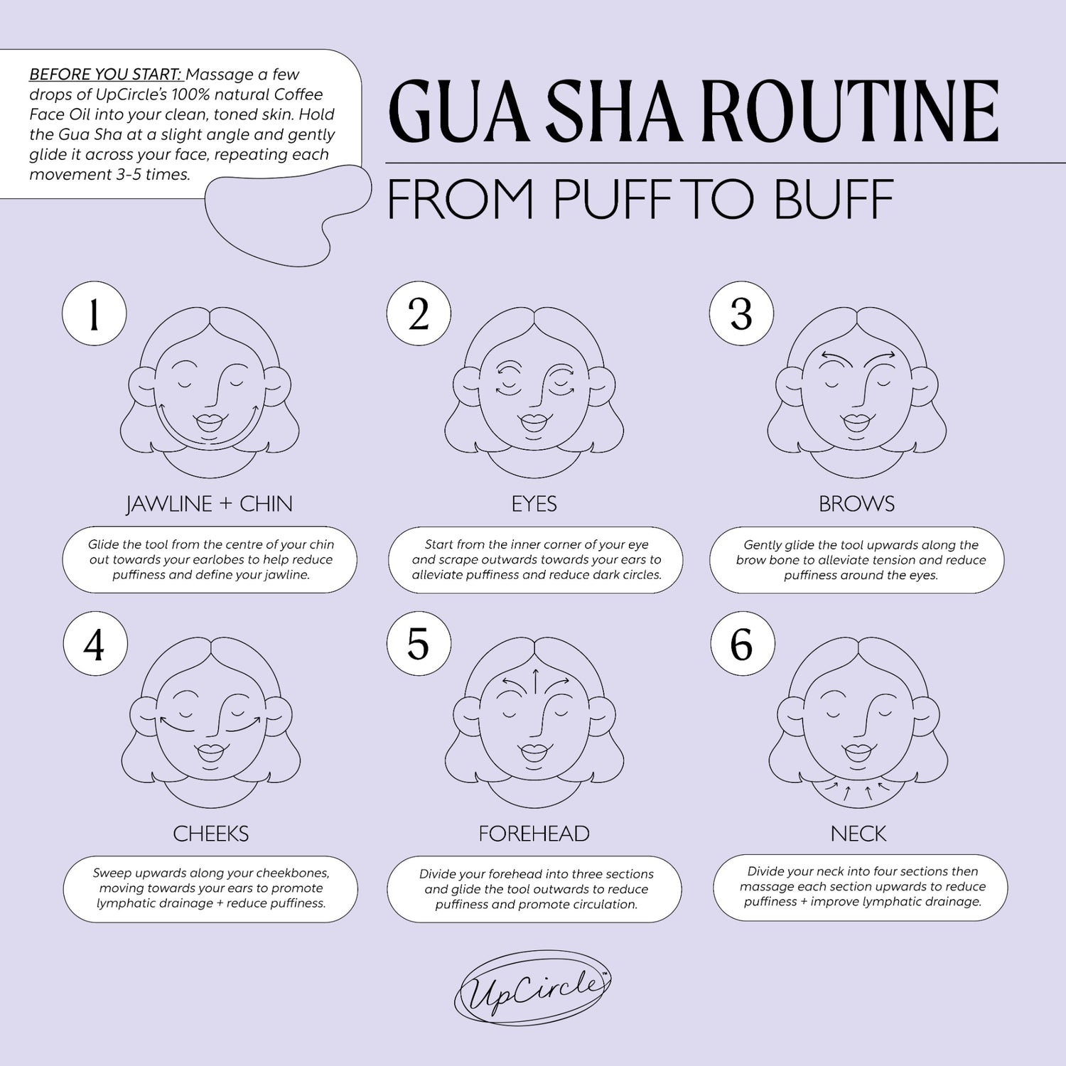 Gua Sha Facial Massage Tool