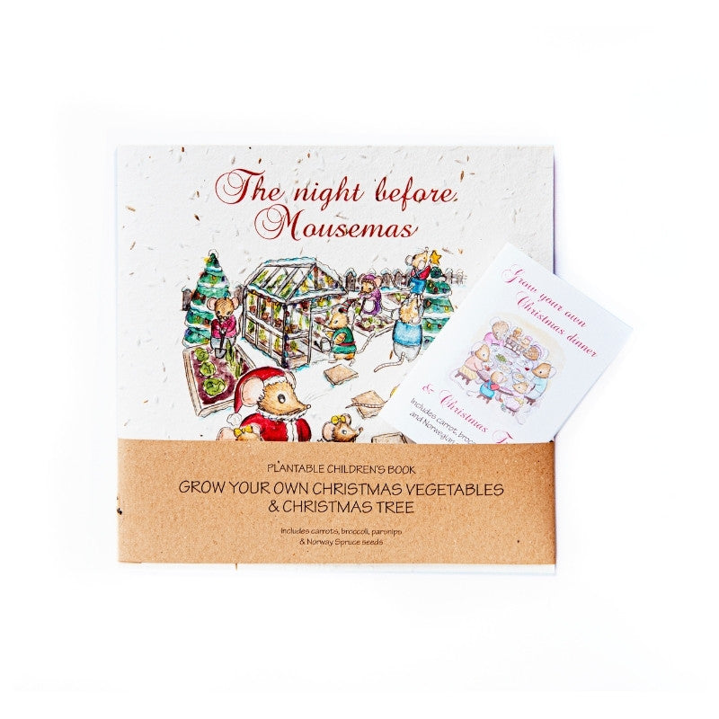 The Night Before Mousemas Plantable Christmas Book