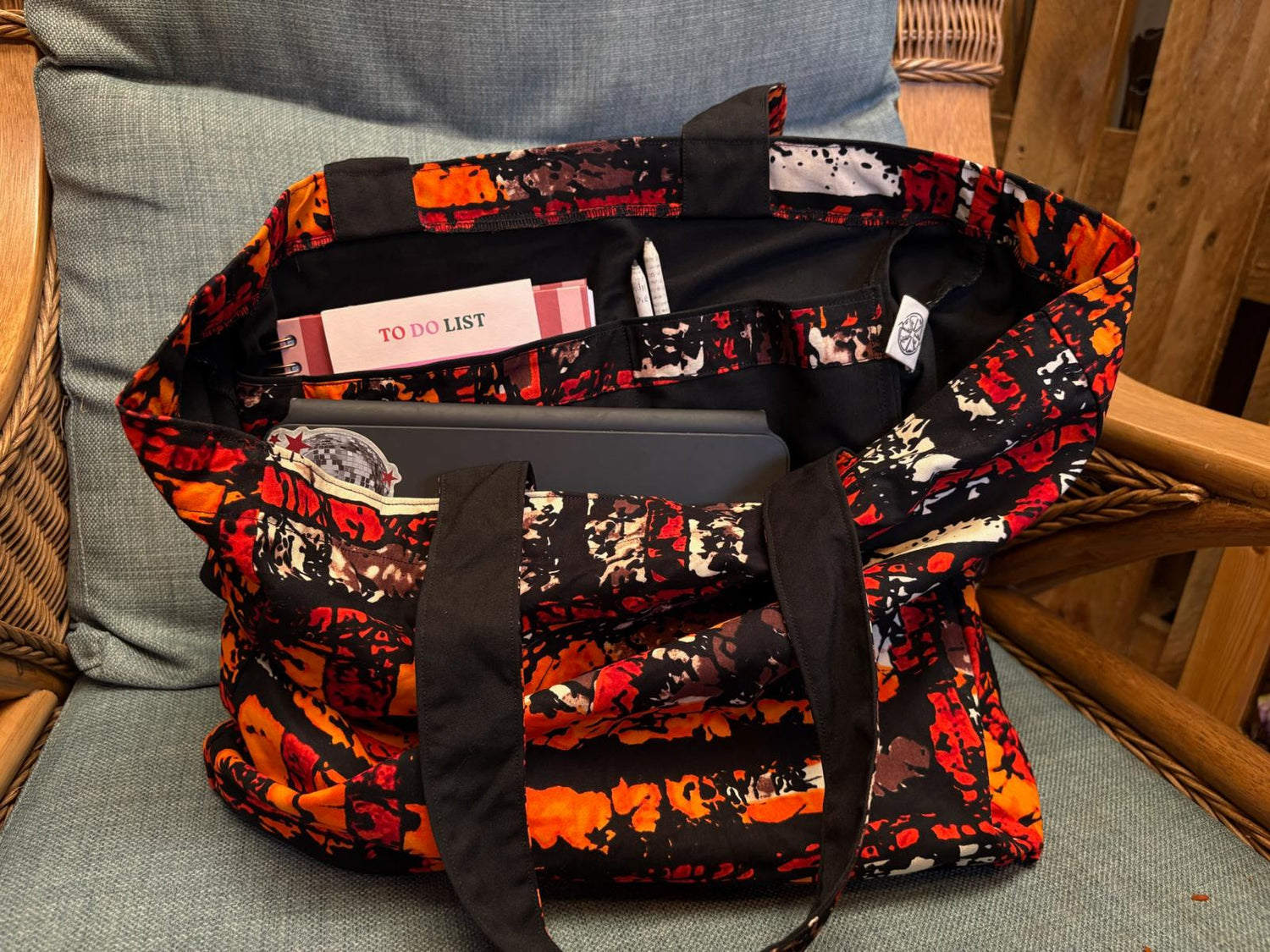 Kitenge Large Tote Bag
