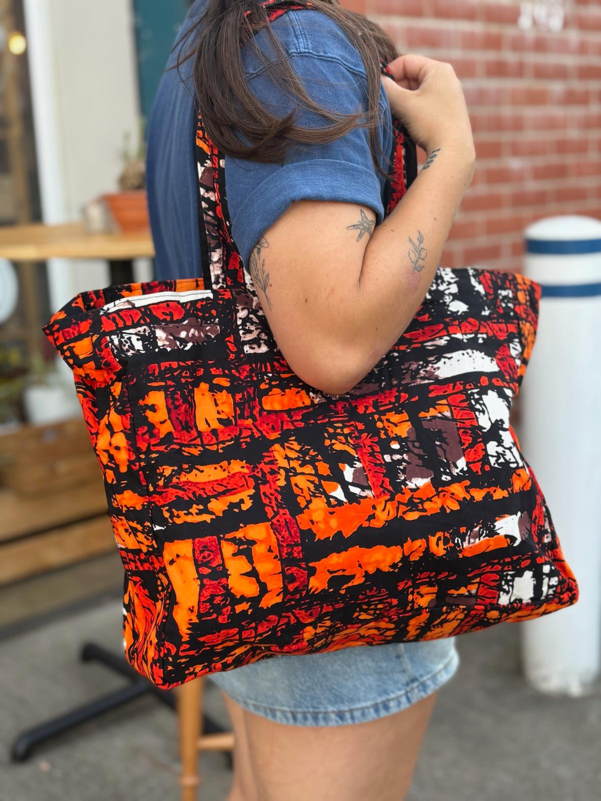 Kitenge Large Tote Bag