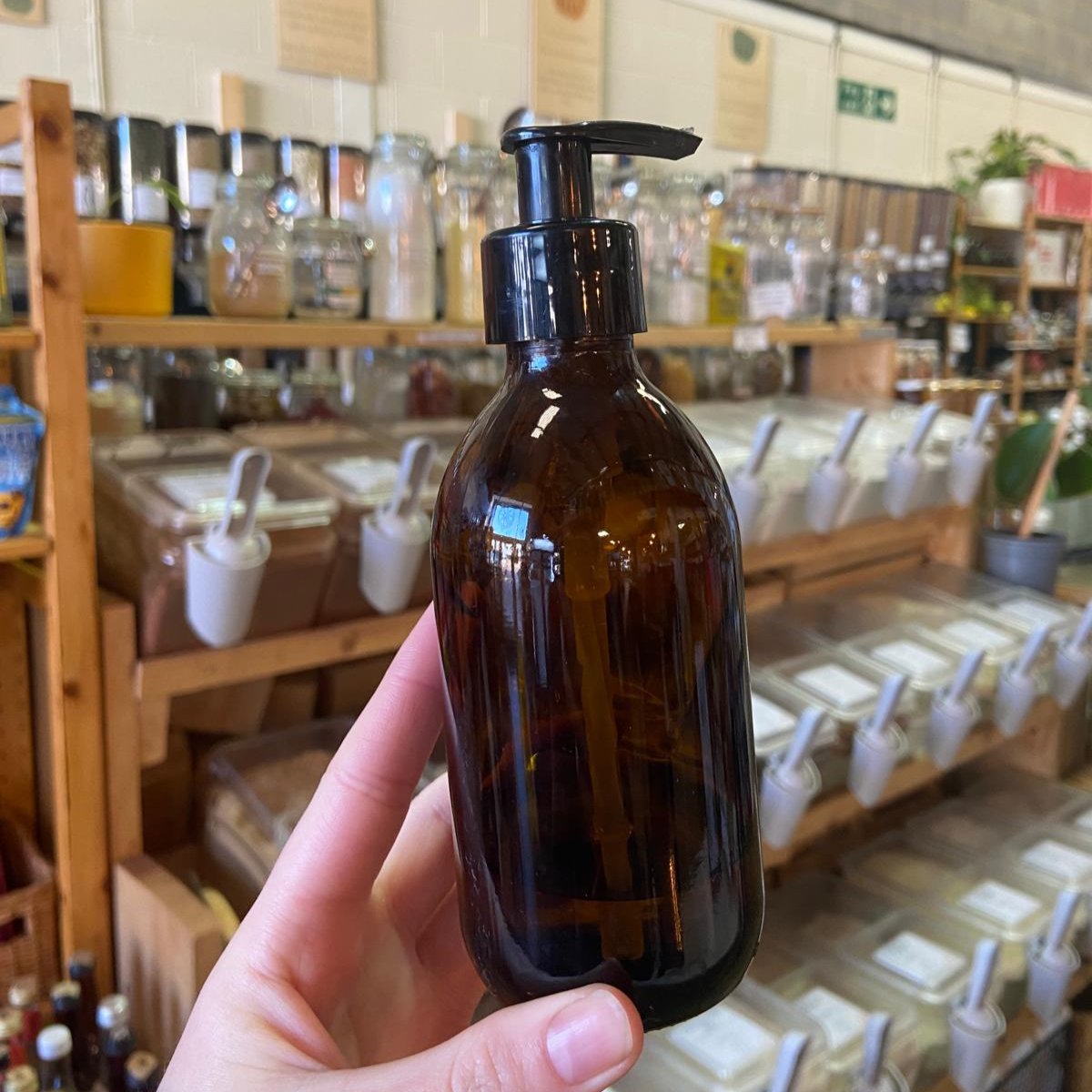 Amber Glass Bottle Tops