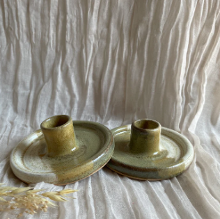 Handmade Ceramic Candlestick Holders