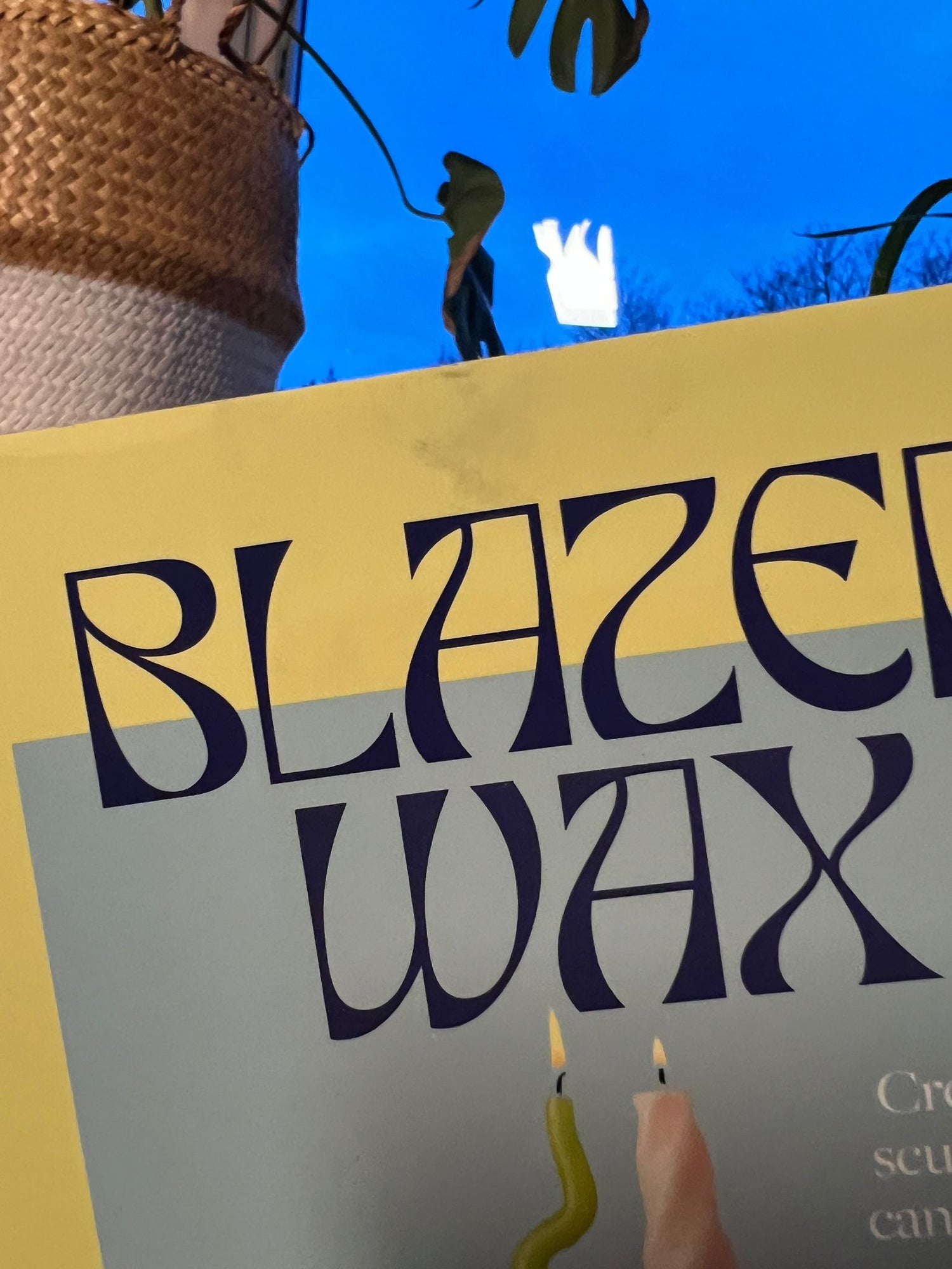 Sale Blazed Wax: Damaged Cover at the Top