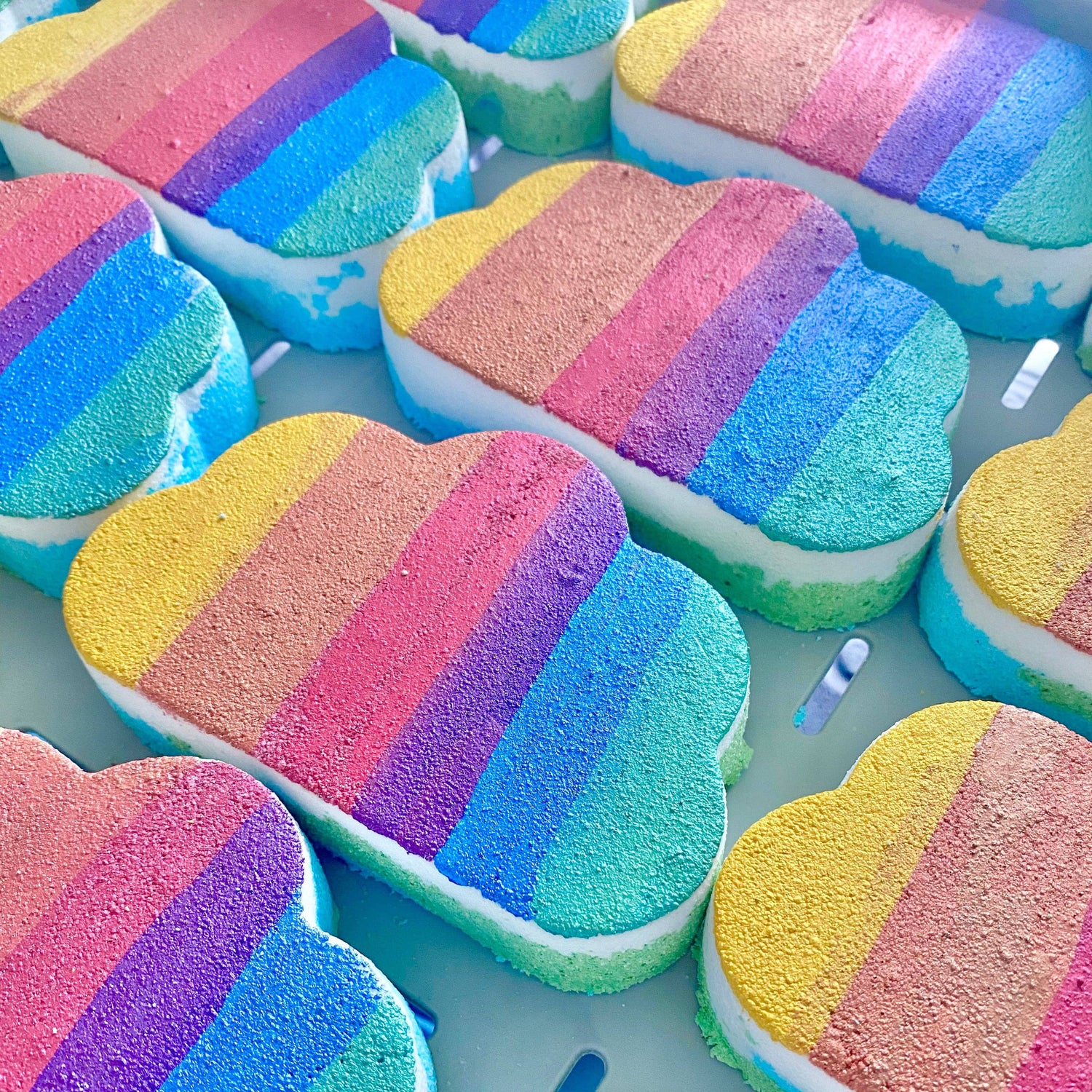 Rainbow Cloud Pride Bath Bomb