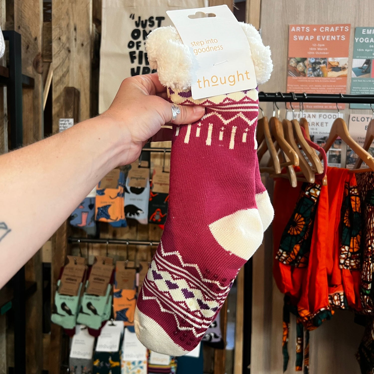 Fluffy Cabin Socks