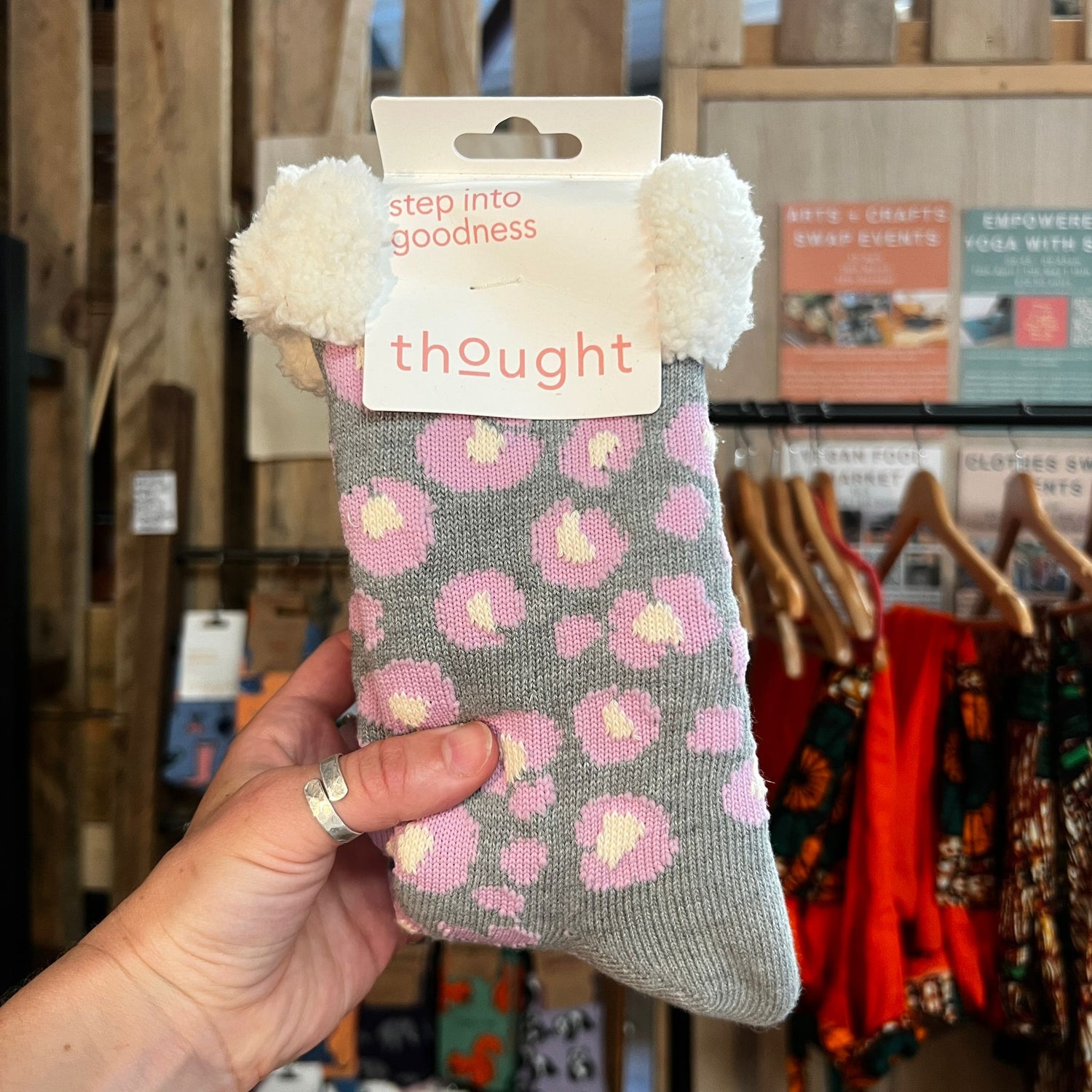 Fluffy Cabin Socks