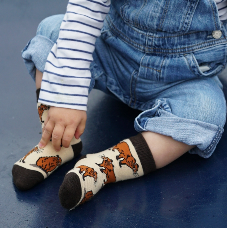 Kids Bamboo Animal Socks