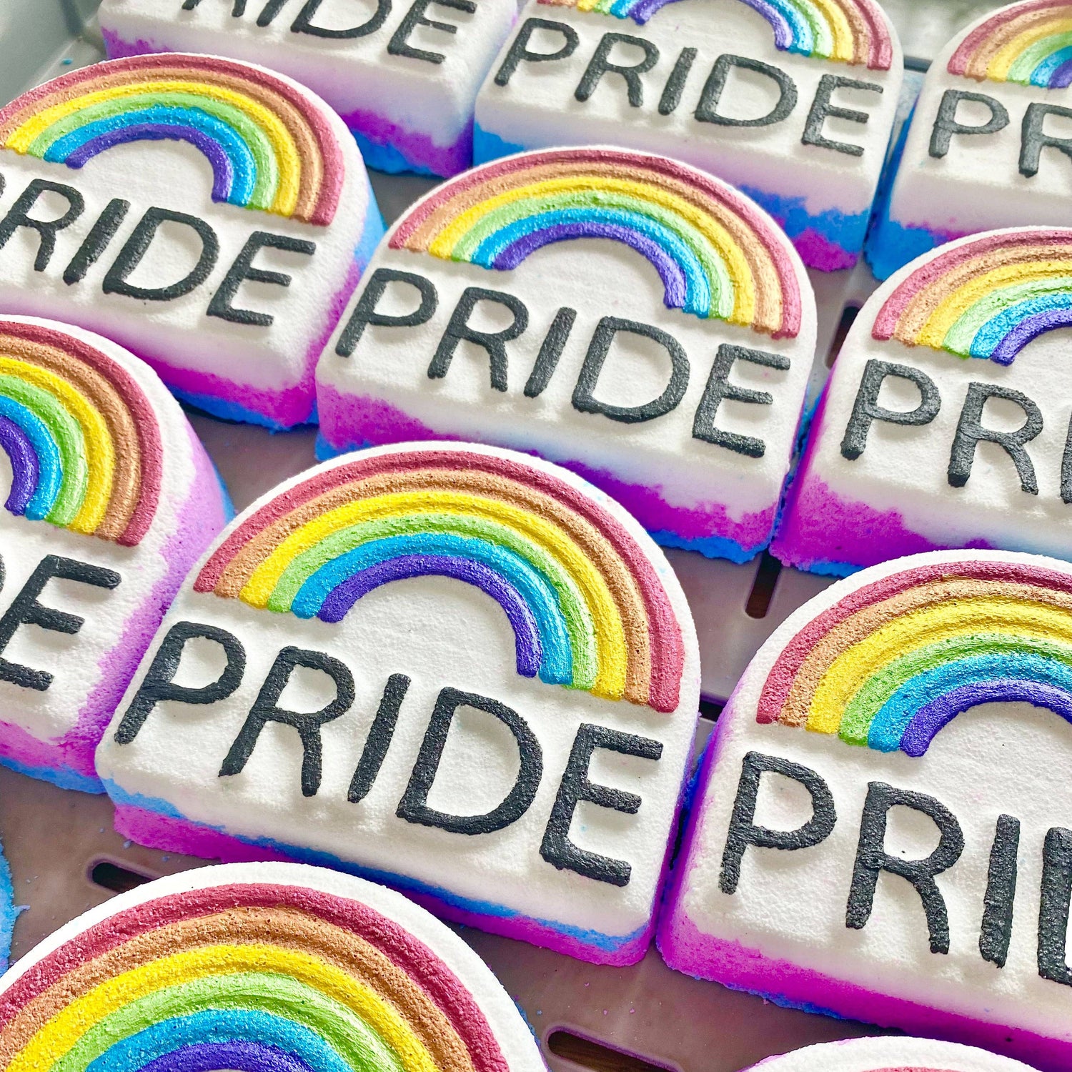 Jumbo Pride Rainbow Bath Bomb