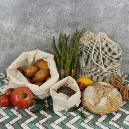 Organic Cotton Produce Bags