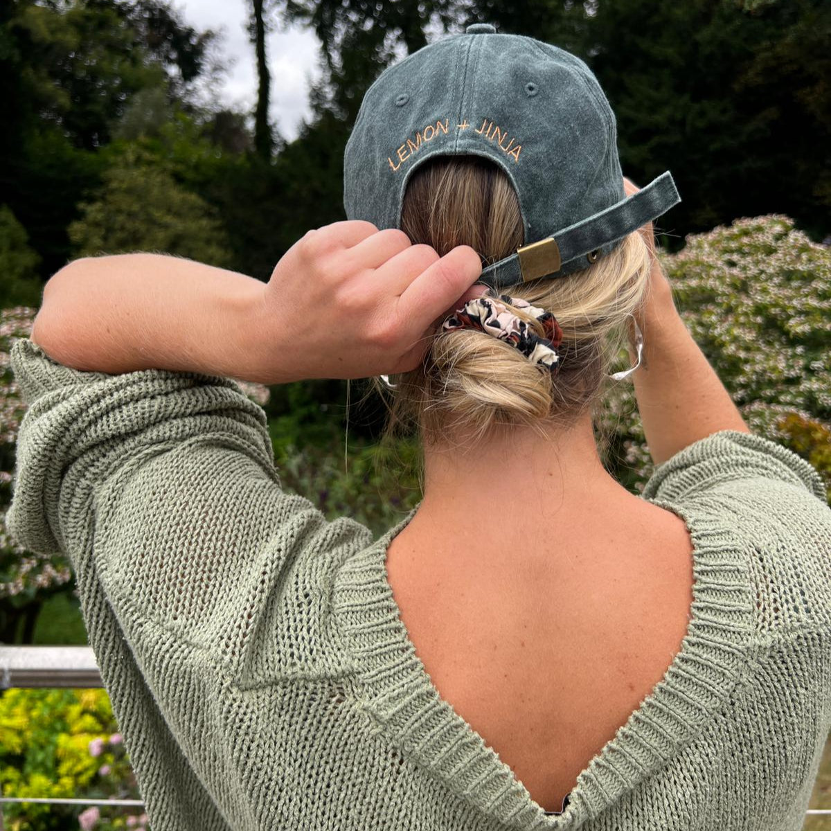 Croissant Vintage Style Cap