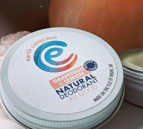 Natural Deodorant in a Tin