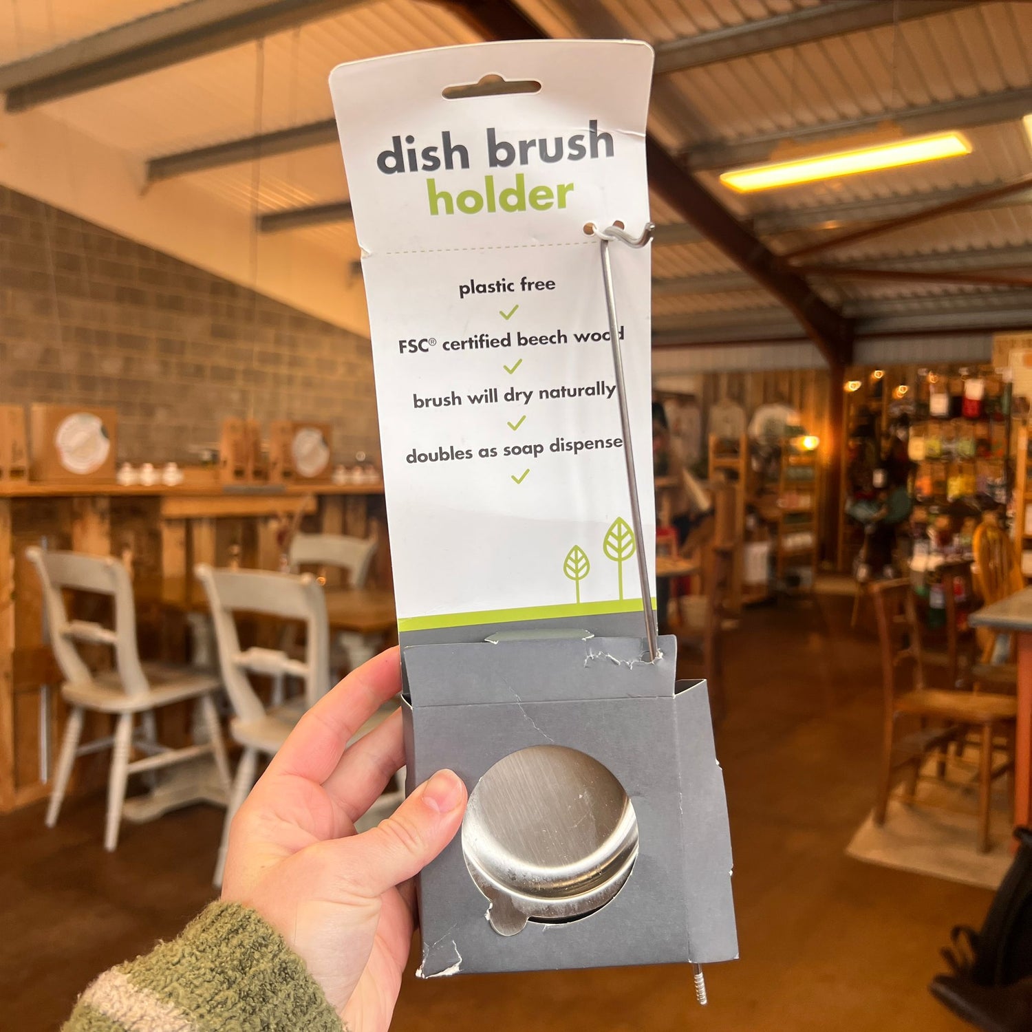 Stand for Wooden Dish Brush (Damaged Box)