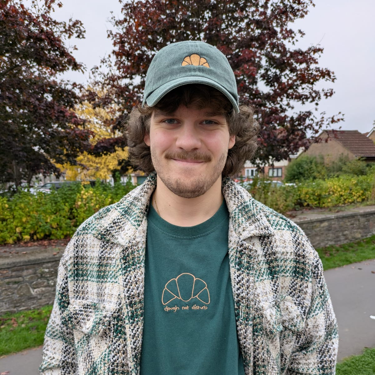 Croissant Vintage Style Cap