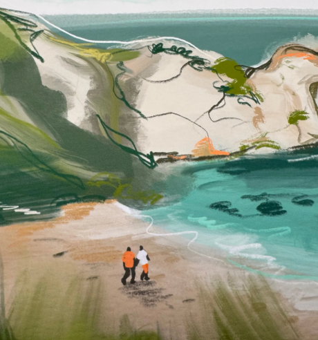 Durdle Door Greetings Card