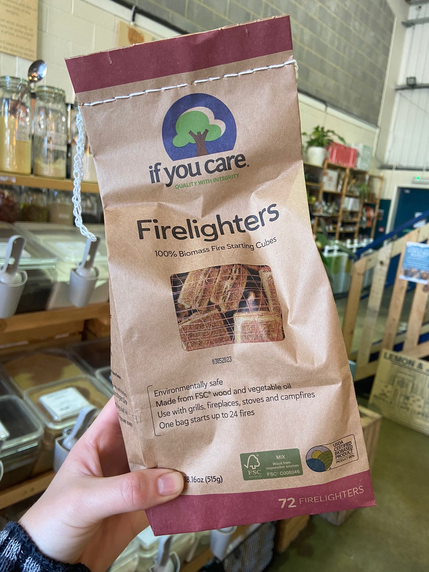 100% Biomass Firelighters