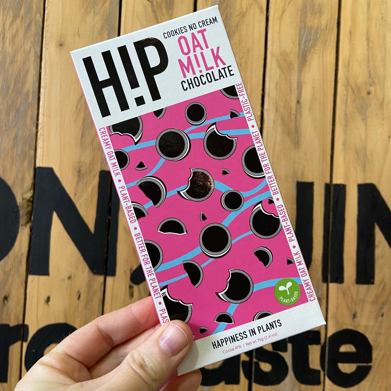 HiP Oat Milk Chocolate Bar