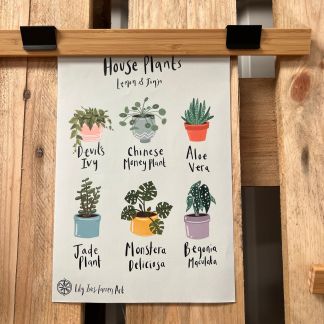 Houseplant Poster designed by Lemon and Jinja