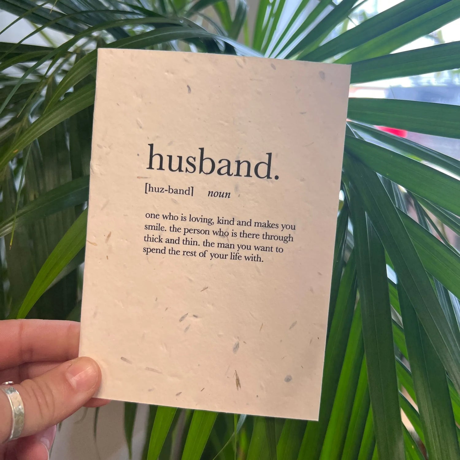 Husband Greetings Card