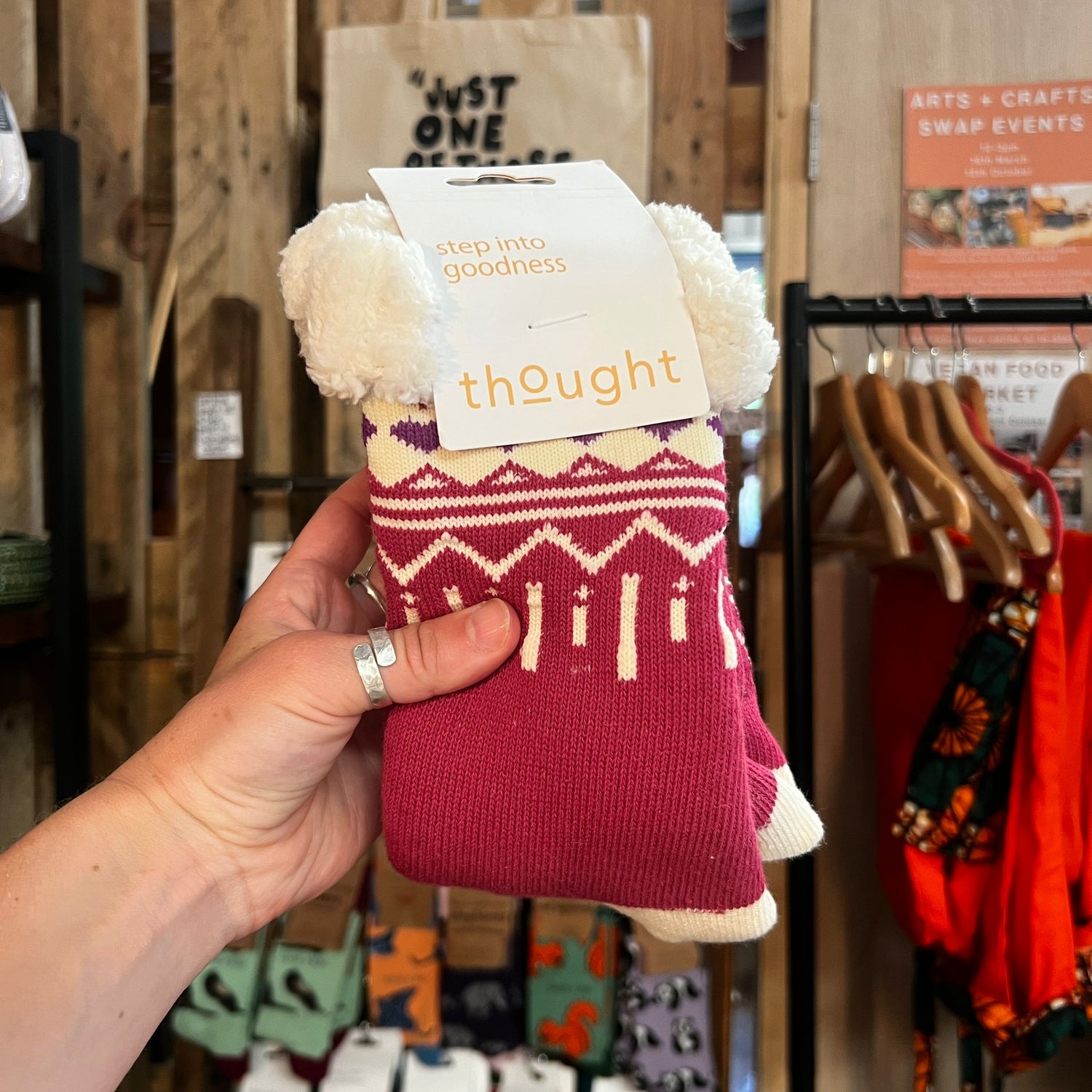 Fluffy Cabin Socks