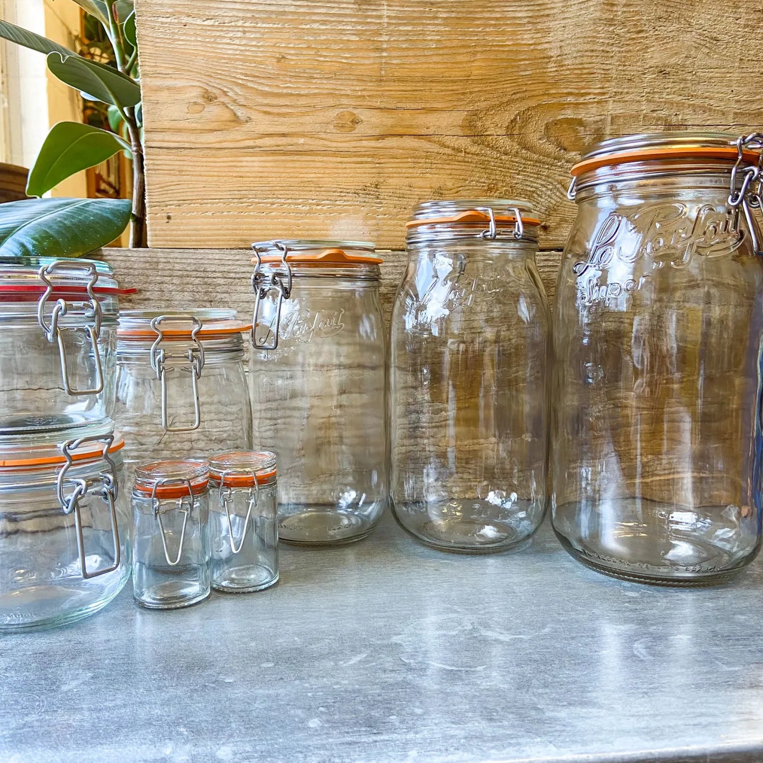 Kilner Style Glass Jars