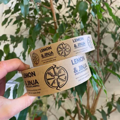 Lemon + Jinja Paper Tape