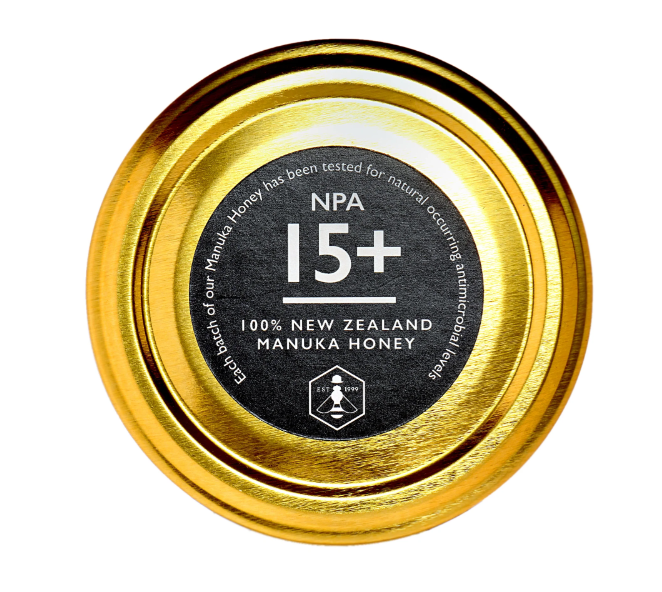 100% Pure New Zealand Manuka Honey (NPA 15+)