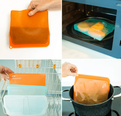 Reusable Silicone Food Bags