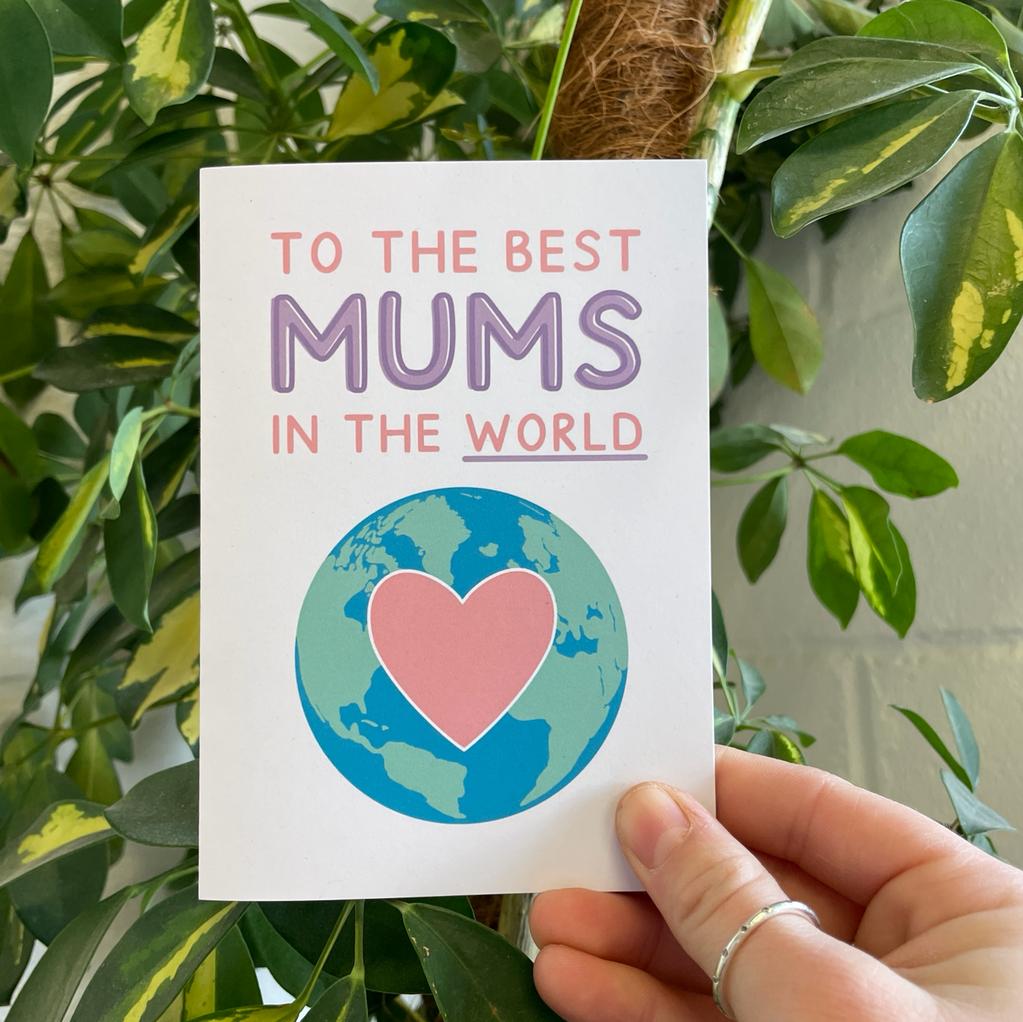 Best Mums In The World Greetings Card